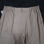 Southern Lady Culottes Women 14 Vintage 90s Khaki Pleated Wide Leg Shorts NWT - take2supply