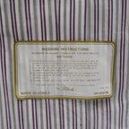 Chapel Hill by Block Dress Shirt Mens 15.5 34 Vintage Striped Expander Collar - take2supply