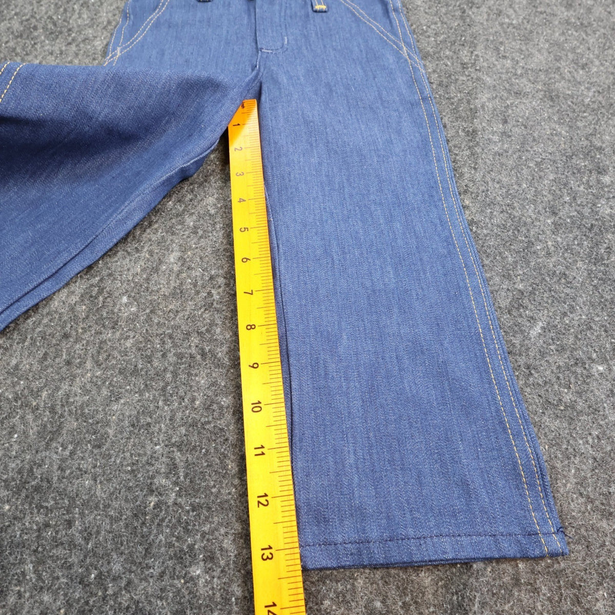 Young Maverick Vintage 70s Straight Leg Jeans Boys 3 Blue Denim NWT USA - take2supply
