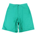 Hang Ten Vintage Shorts Womens 9/10 80s Green Cotton High Waist Made in USA NOS - take2supply