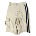 Tommy Hilfiger Y2K Cargo Shorts Boys 6 Beige Cotton Nylon NWT New - take2supply