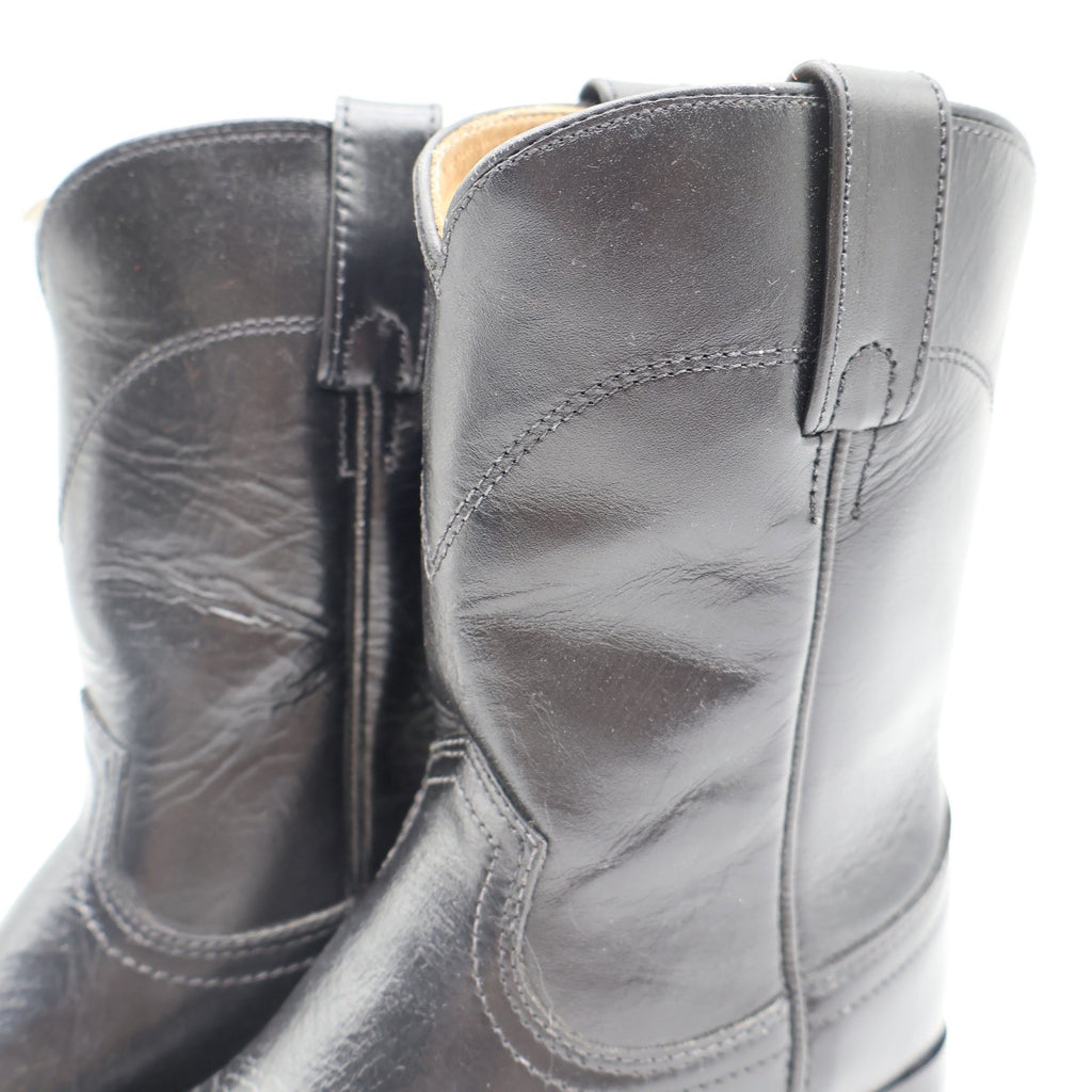 Acme Black Roper Boots Kids Size 13D Leather Western Cowboy Style 03122 - take2supply