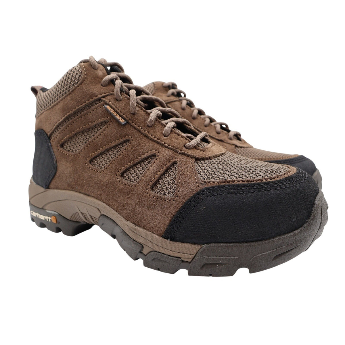 Carhartt Women Work Hiker Boots 8.5 M Brown Waterproof CWH4120 Soft Toe Boots - take2supply