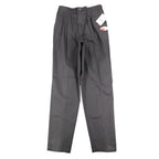 Lee Tapered Leg Pants Womens 16 L Black Smart Fabric Side Elastic Pleated C863 - take2supply