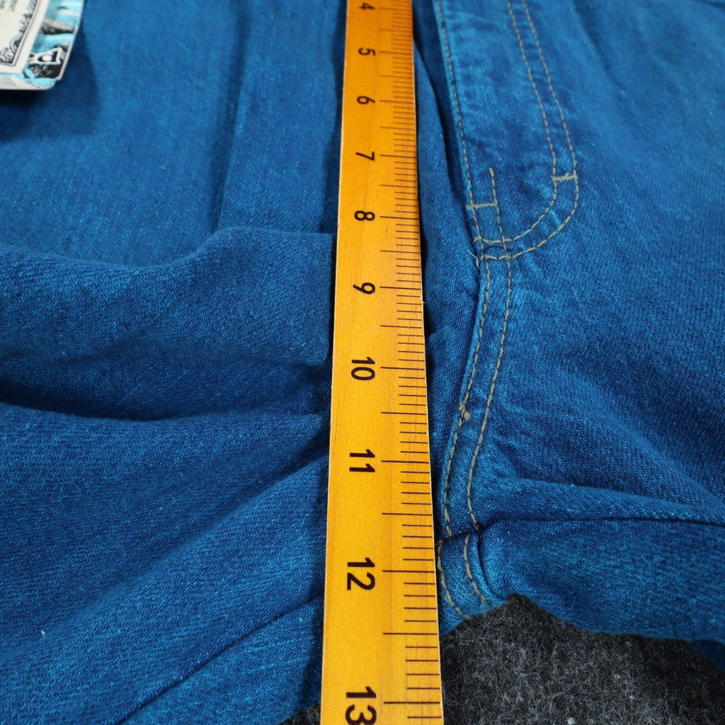 Action West Women Size 9 Vintage Stone Washed Blue Cotton Straight Leg Jeans NWT - take2supply