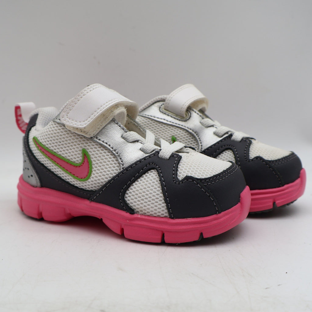 Nike Endurance Trainer TD Toddler Size 6C White Pink Grey Sneakers 429910-100 - take2supply