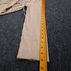 Erin London Open Front Jacket Medium NWT Sand Faux Suede Laser Cut Eyelet C1085 - take2supply