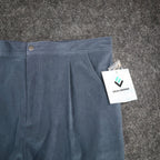 Erin London Pants Womens XL Silverado Blue Pleated Elastic Waist New NWT C853 - take2supply