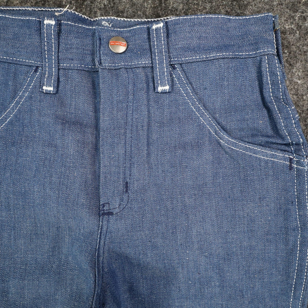 Vintage Young Maverick Boys Jeans 7 Regular Blue Straight Leg USA NWT - take2supply