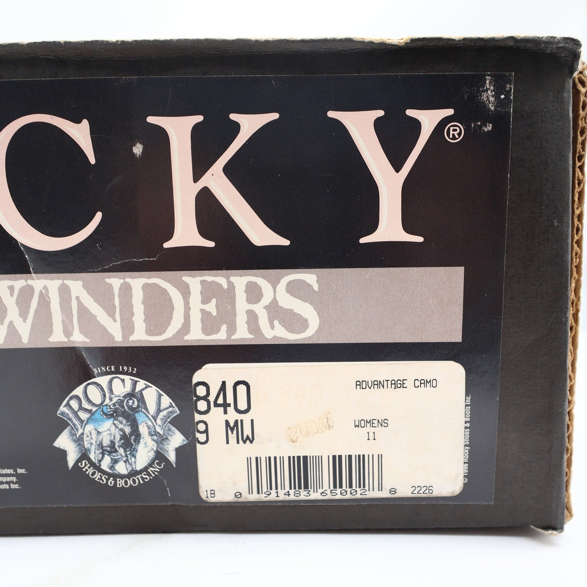 Rocky Vintage Sidewinders 840 Hunting Boots Mens 9 Camo Gore-Tex New In Box - take2supply