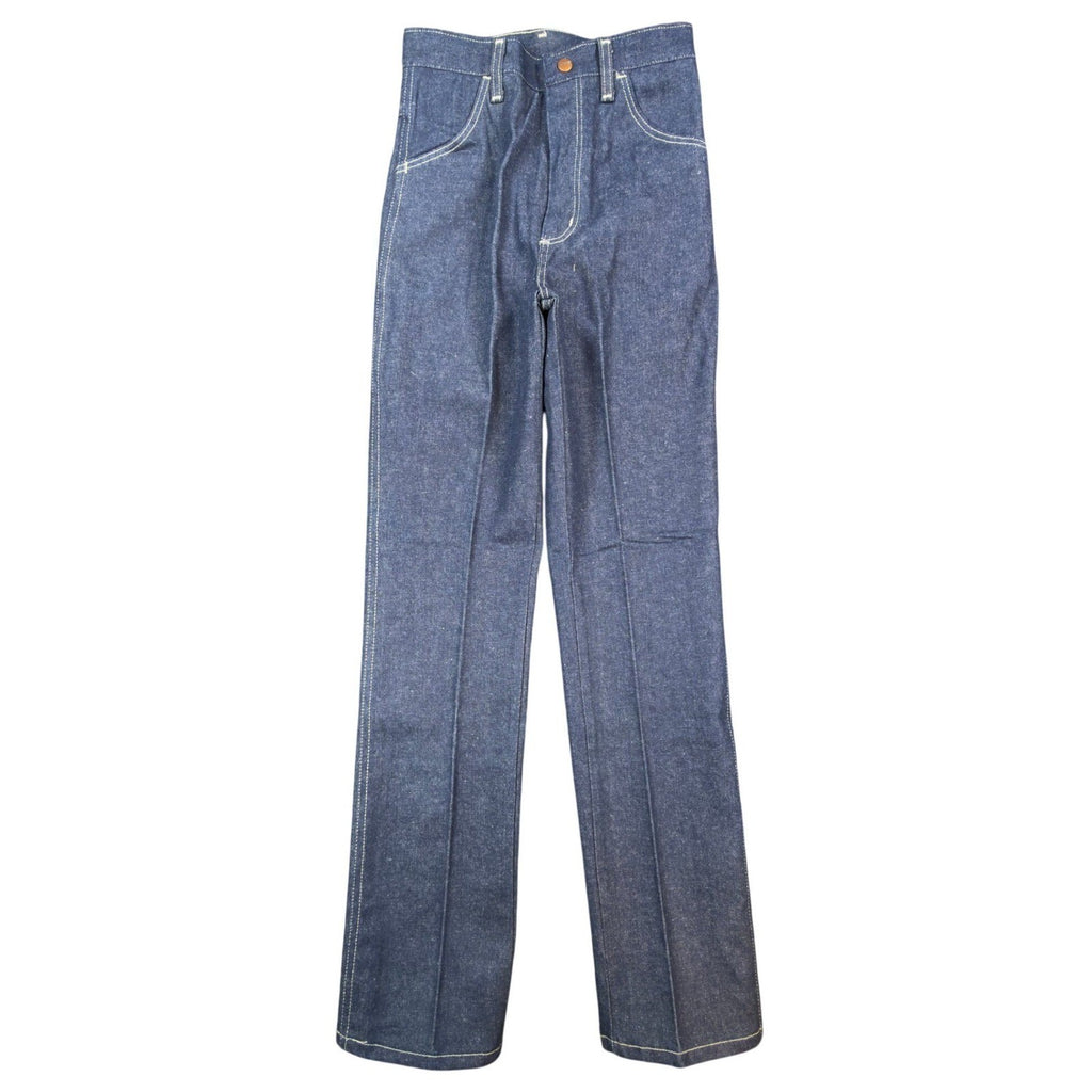 Maverick Jeans Boys 16 Slim Vintage 70s 80s Dark Wash Straight Leg Denim USA NWT - take2supply