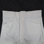 Swingster Athletic Shorts Mens L Vintage 70s White Polyester Visa Fabric USA - take2supply
