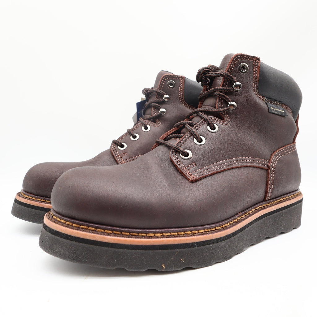 Golden Retriever 2901 Boots Mens 11 M Dark Brown Leather NWT Vintage Deadstock - take2supply