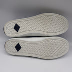 Sperry Crest Vibe Sneaker Womens 7.5 Blue Gingham Canvas Leather Lace STS85817 - take2supply