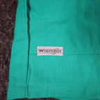 Wrangler Coolers Shorts Mens 30 Vintage 90s Green Cotton Patch Pocket 85551JD - take2supply