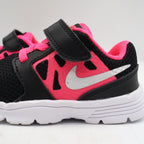 Nike Downshifter 6 TD Kids Size 5C Black Hyper Rose Running Shoes 685164-001 - take2supply