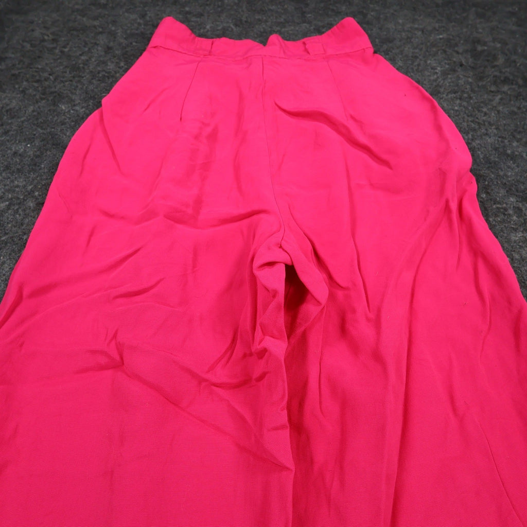 International Fashion Tapered Pants Womens S Pink Rayon High Rise Vintage 80s - take2supply