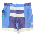 Generation One Vintage 90s Swim Trunks Boys L 14-16 Blue Cotton NWT - take2supply