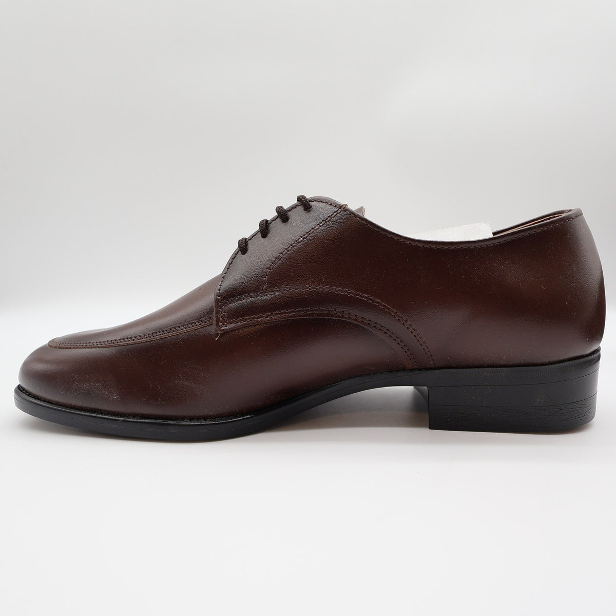 Barclay Endicott Johnson Brown Leather Oxford Shoes Mens 11 EEE Wide Vintage USA - take2supply