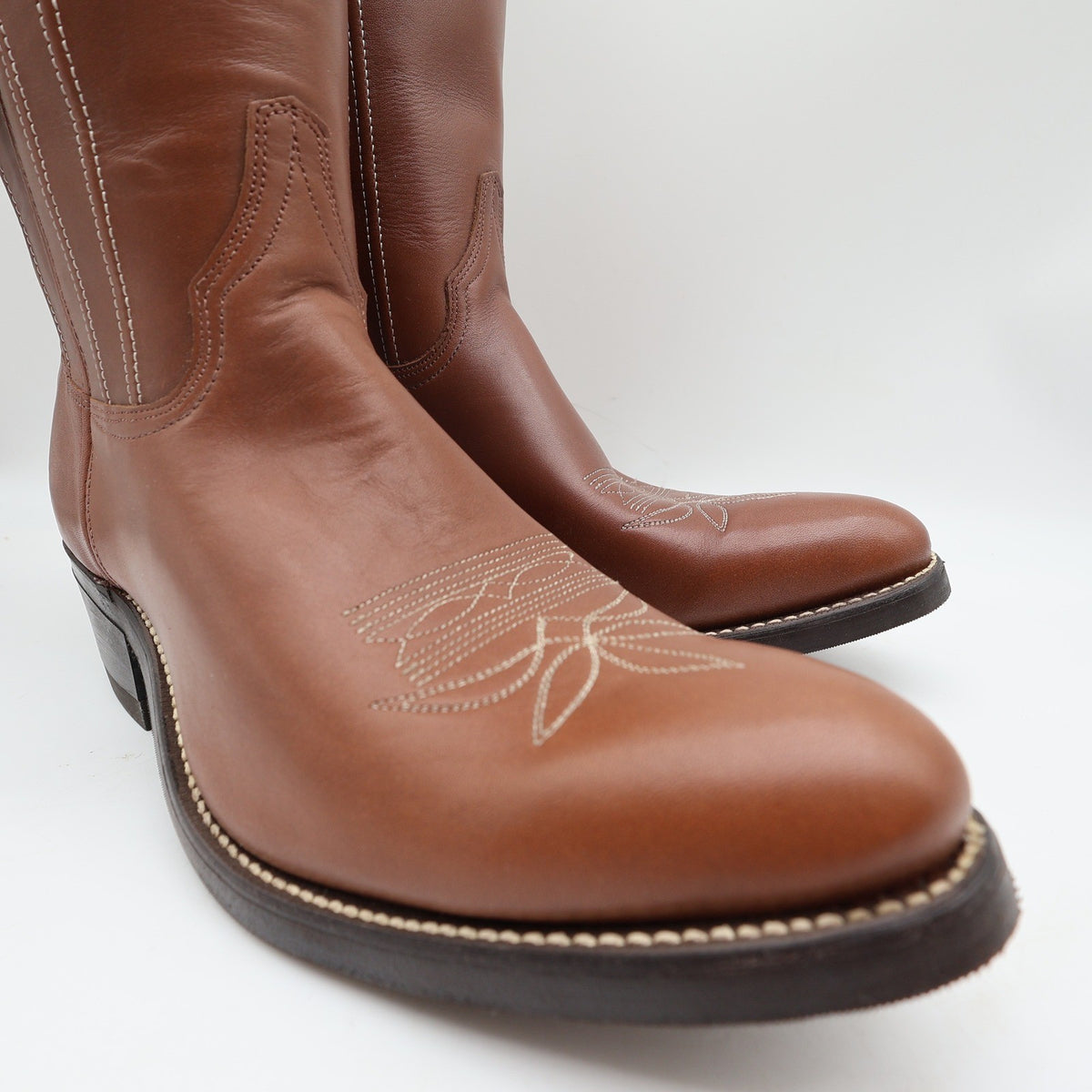 Walker Silverado Vintage Cowboy Boots Mens 11 Brown Leather NWT - take2supply