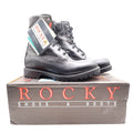 Rocky 1950 8" Collar Boot Mens 9.5 Black Leather Waterproof Insulated NIB - take2supply