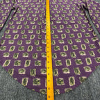 Wrangler Rugged Wear Leaf Print Shirt Mens M Purple Cotton NWT R960LLV - take2supply