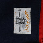 Vintage Young Maverick Jeans Girls 12 Blue Red Piping Elastic Waist USA NWT NOS - take2supply