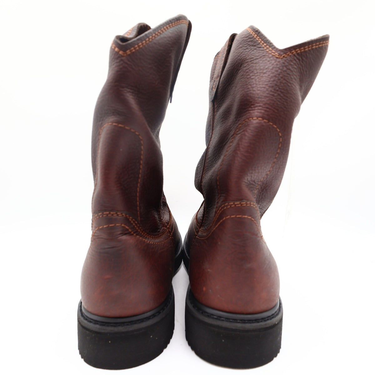 Dan Post Briar Oily Pull On Boots Mens 12D Brown Leather NWT DP69622 - take2supply