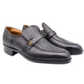 Barclay Slip On Loafers Mens 7 D Vintage Black Leather PermaSole USA 95183 - take2supply