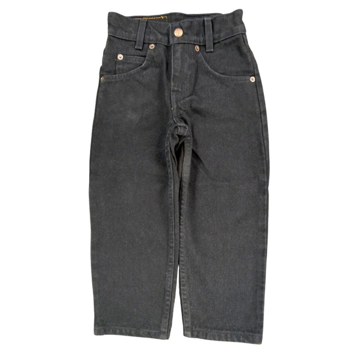 Levi's Vintage 90s 550 Jeans Toddler 4T Black Orange Tab USA NOS NWT - take2supply