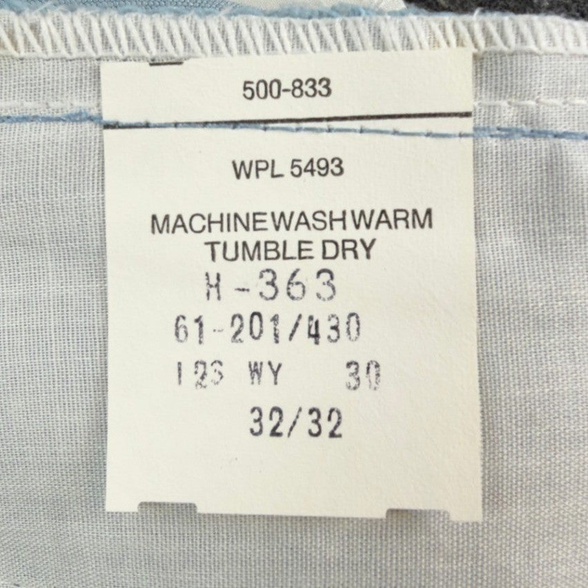Dee Cee Vintage 70s Dress Pants Mens 32x32 Light Blue Slacks USA NOS NWT - take2supply