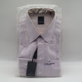Daniel Hechter Shirt 15.5 34/35 Lilac Herringbone Non Iron Cotton New Packaged - take2supply