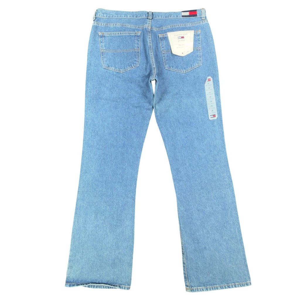 Tommy Girl Y2K Hip Jean Women 15 Blue Cotton NWT Vintage Low Rise Slim Fit Denim - take2supply