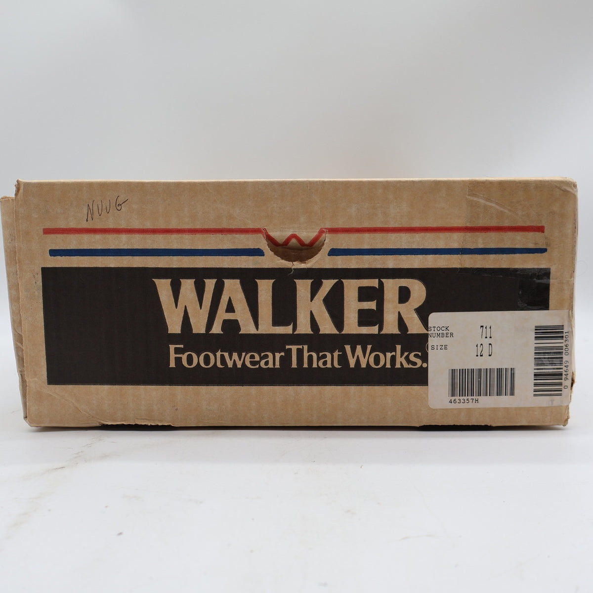 Walker Work Boots Mens 12 D Vintage Brown Leather Arctic Insulated USA Made 711 - take2supply