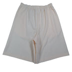 Lucia Seersucker Shorts Womens Small Vintage 90s Peach Striped Deadstock USA - take2supply