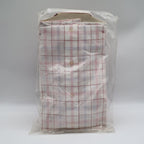 Mark VII Dress Shirt Mens 16 32/33 Vintage Deadstock White Red Blue Plaid Grid - take2supply
