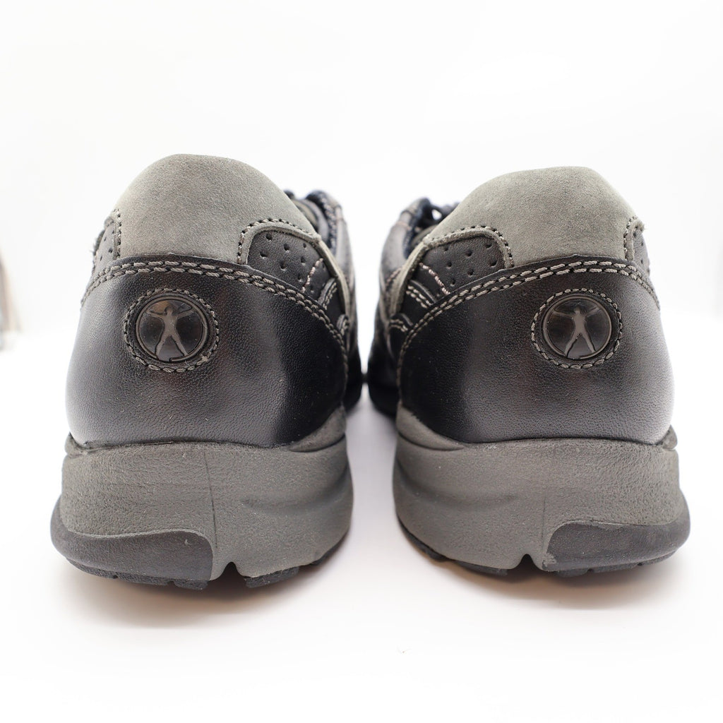 Hush Puppies Integrate Black Leather Walking Shoes Mens 9 Medium H101169 New - take2supply