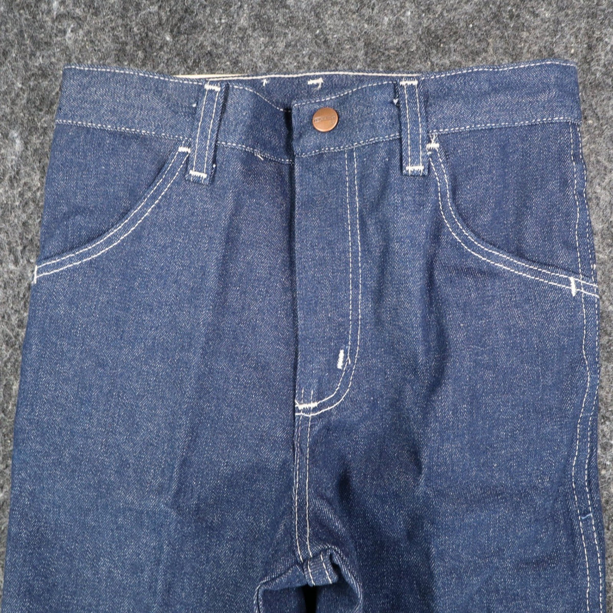 Maverick Straight Leg Jeans Boys 10 Regular Vintage 70s Deadstock Cotton USA - take2supply