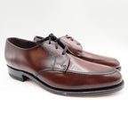 Nunn Bush Bristol Moc Toe Derby Shoes Mens 10 D Vintage Mahogany Leather 0704 - take2supply