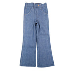 Young Maverick Jeans Size 4 Vintage 70s Blue Denim Bootcut Deadstock USA Made - take2supply
