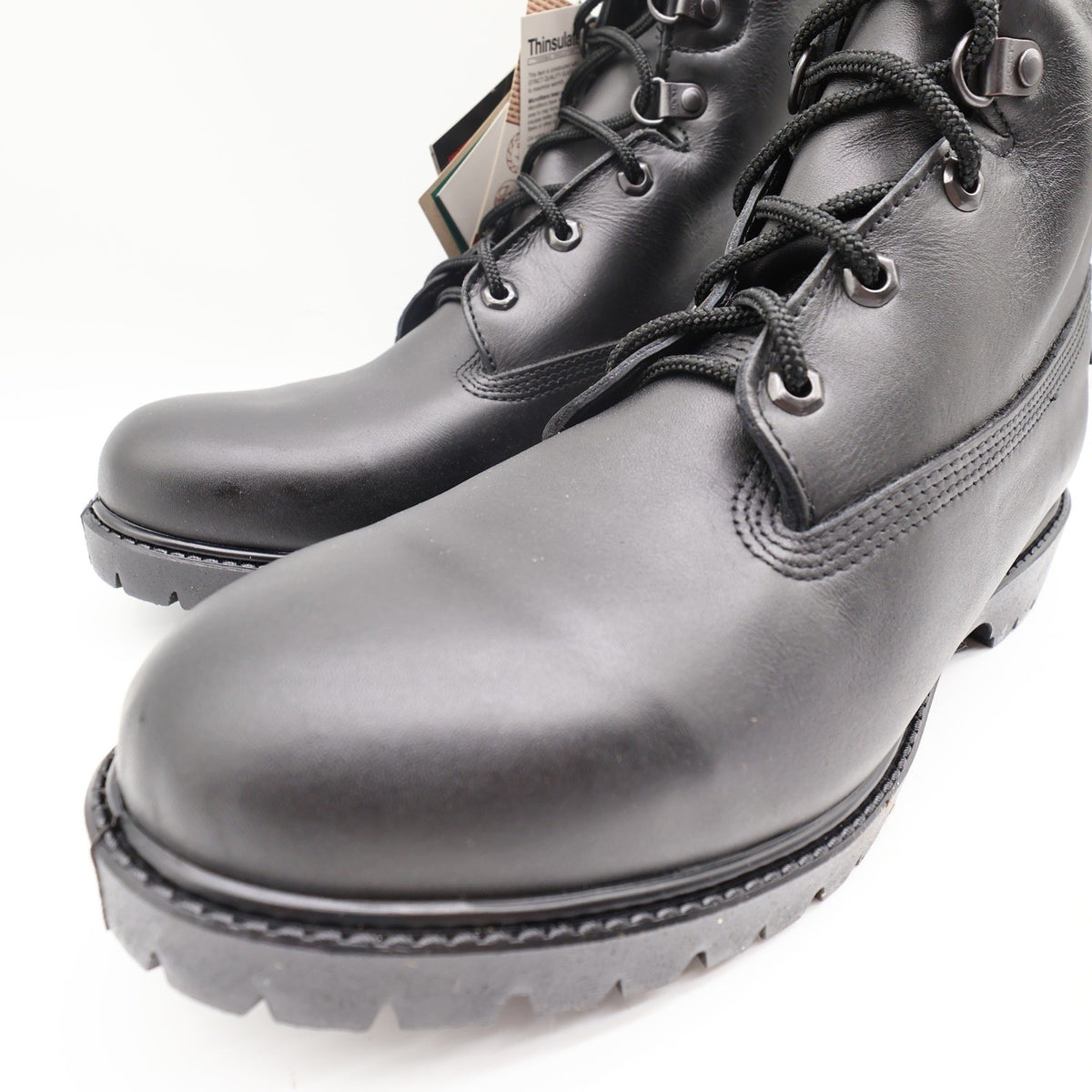 Rocky 1950 Boots Mens 10 EW Black Leather Thinsulate Insulated New In Box - take2supply