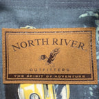 North River Americana Truck Shirt Mens Medium Black Cotton NWT Vintage Style - take2supply