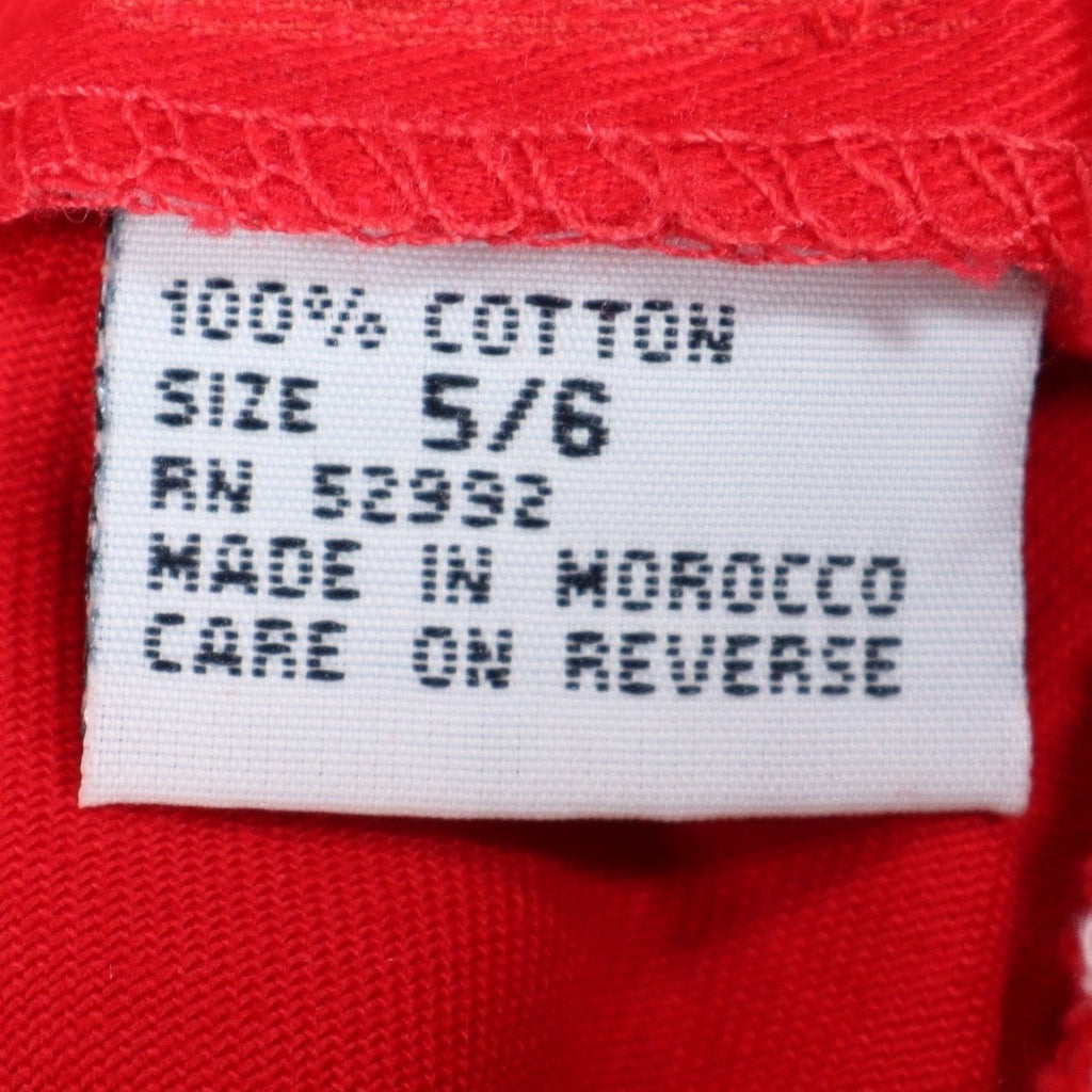 Jordache Pleated Shorts Womens 5/6 Vintage Red Cotton High Waist Western Belt - take2supply