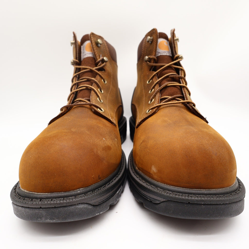 Carhartt Ironwood Work Boot Mens 11 Brown Leather Alloy Toe Waterproof FT6500-M - take2supply