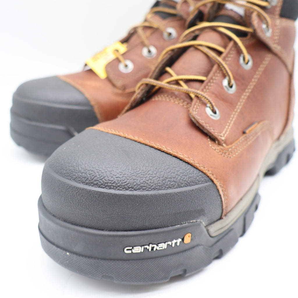 Carhartt Ground Force Work Boots Mens 9M Brown Leather Composite Toe CME6355 NIB - take2supply