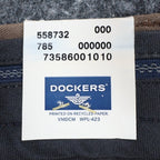 Dockers Khaki Pants Mens 33x30 Brown Pleated Cuffed Stain Defender Classic Fit - take2supply