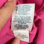 Tommy Hilfiger Y2K Lace Up Top Girls Large Pink Cotton NWT Vintage 2000s - take2supply