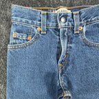 Levi's Vintage 90s Boys 4 Regular 550 Relaxed Fit Jeans Blue Denim NWT - take2supply