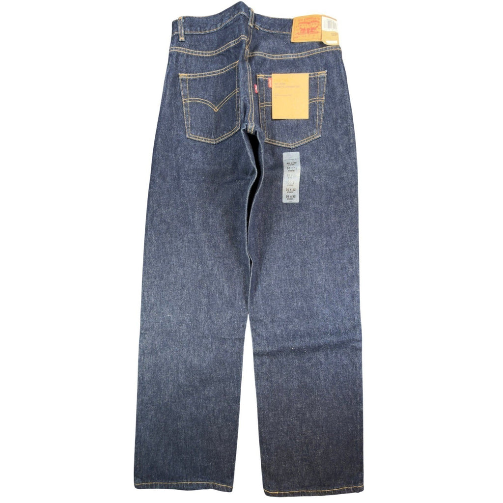 Levi's 2000s 565 Wide Leg Jeans Boys 30x32 Dark Indigo Deadstock NWT Vintage - take2supply