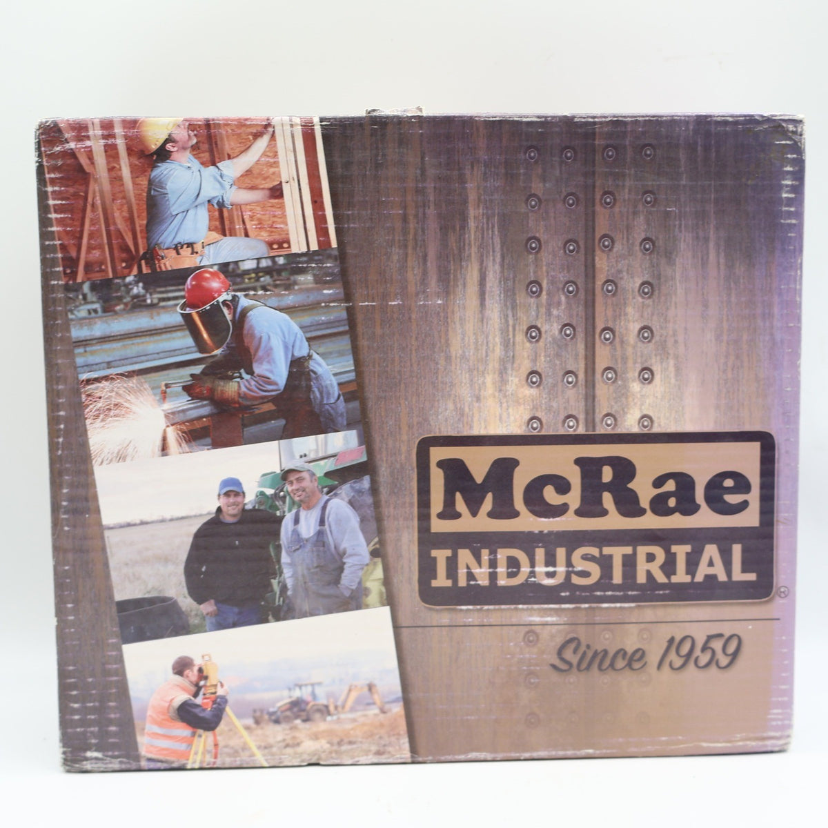 McRae Industrial Work Boots Mens 9W Brown Leather EH Rated Lace Up MR88122 NEW - take2supply